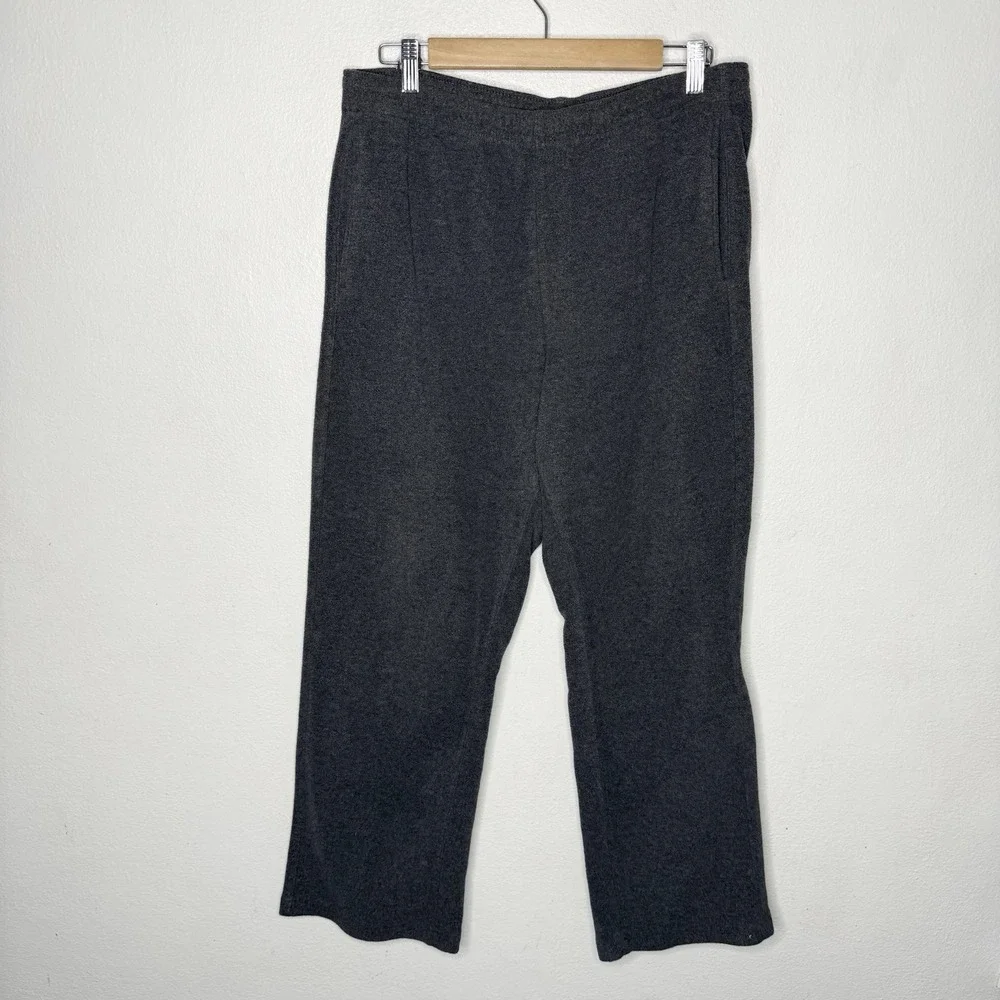 Columbia Field Gear Gray Pyramid Peak Pants Mens Medium Outdoor Pull On Fleece